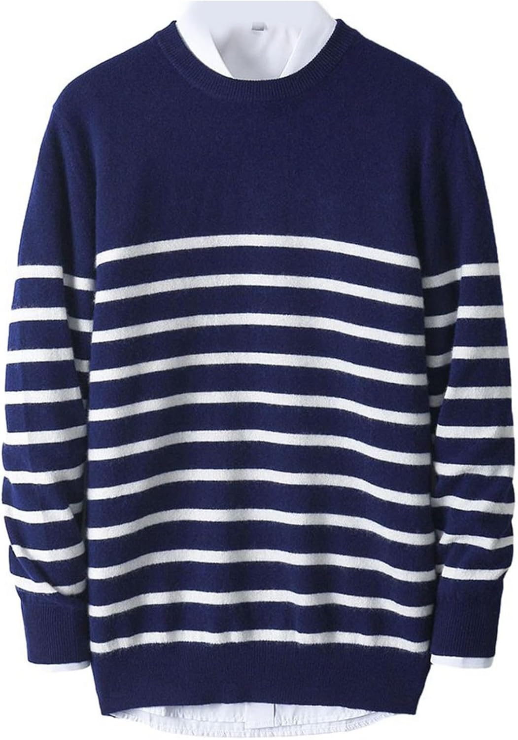 極上 シリア製 3Dニット マルチカラー 襟付き ハーフボタン L セール